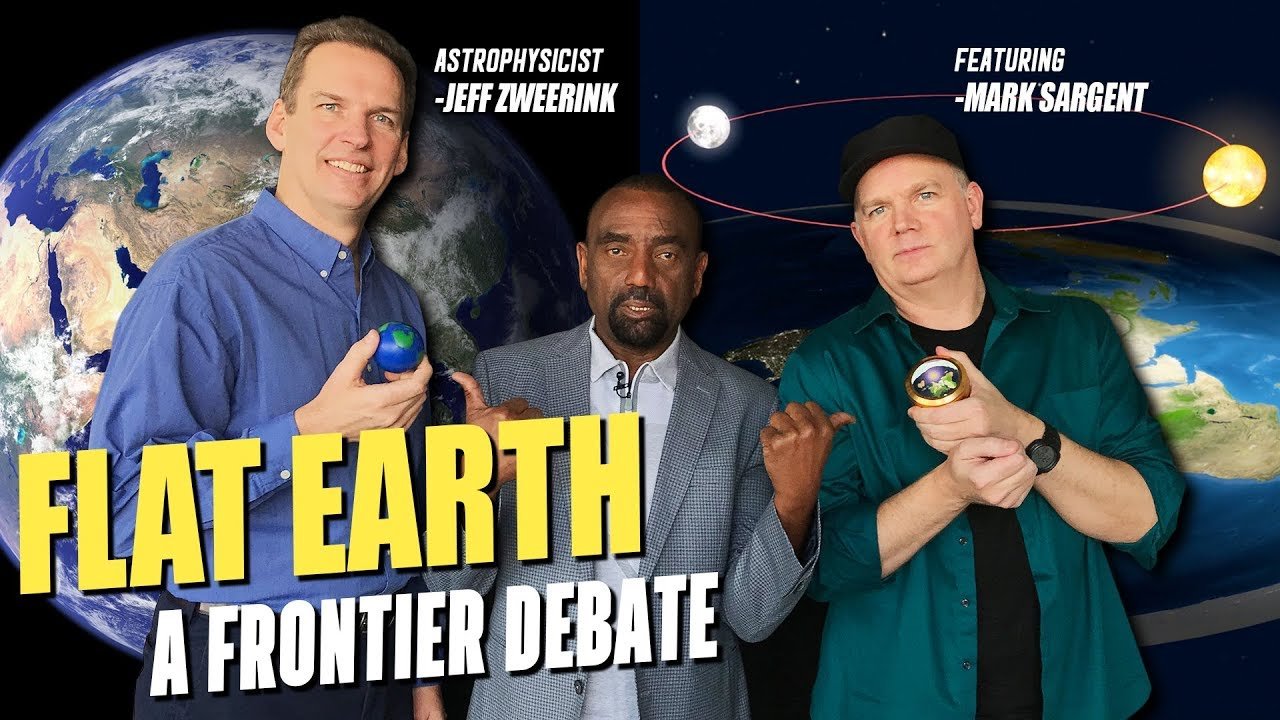 Is the Earth FLAT? Flat Earther Mark Sargent vs. Astrophysicist Dr. Jeff Zweerink!