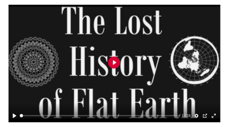 lost history flat earth