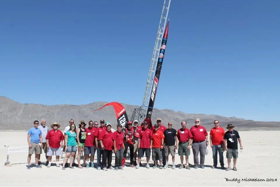 GoFast Rocket Launch Black Rock Desert Nevada 2014