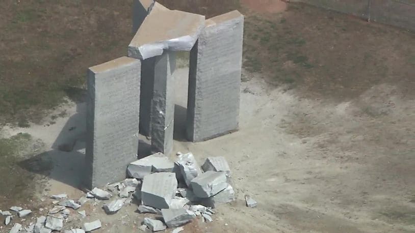 Georgia Guidestones Destroyed By One of Three Sources