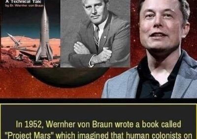 1952 Von Braun MARS project Elon NASA