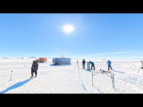 Timelapse of the 24 hour Antarctic Sun Proving More Than One Sun