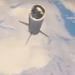 flat earth rocket hits dome